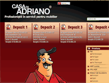 Tablet Screenshot of casadiadriano.ro